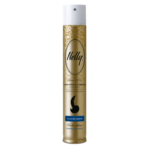NELLY LACA SPRAY GOLD FUERTE 400 ML C/12 LACAS Y ESPUMAS PELO