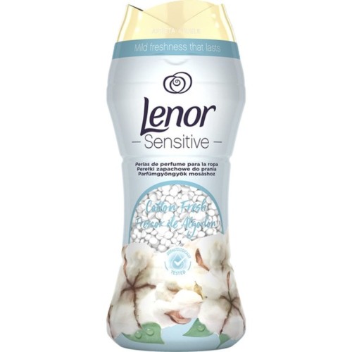 LENOR SUAVIZ.CONC.210GR.PERLAS SENSITIVE FLORES ALGODON 
 SUAVIZANTES DE ROPA