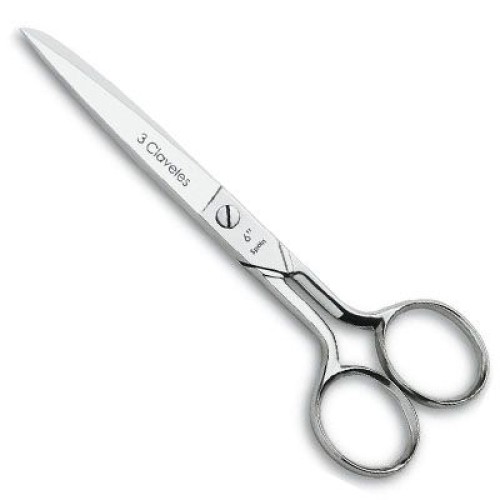 3 CLAVELES TIJERA COSTURA 12,5 CM MANICURA