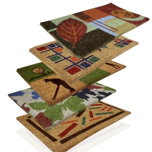 HIDALGO FELPUDO COCO-GOMA 40x70 COD-03846 FELPUDOS Y ALFOMBRAS