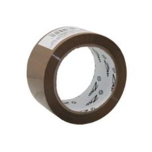 ZAP ROLLO PRECINTO MARRON 66x50 c/6 CINTAS ADHESIVAS