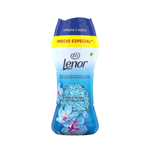 LENOR PERFUMADOR ROPA PERLAS 195 GRMS FRESCOR ABRIL BJ SUAVIZANTES DE ROPA