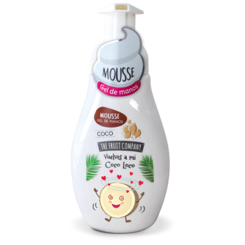 FRUIT COMPANY MOUSSE MANOS COCO 250 ML C/8 JABONES LIQUIDOS