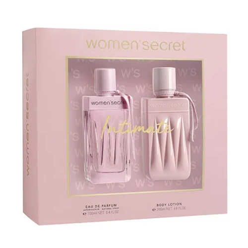 WOMEN SECRET INTIMATE EDP.VAPO 100ML+BODY.200ML ESTUCHES SEÑORA