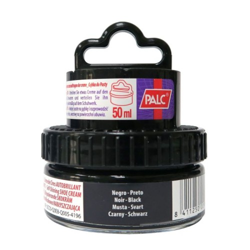 PALC CREMA AUTOBRILLANTE CON ESPONJA NEGRO 50 ML
 CREMAS CALZADO