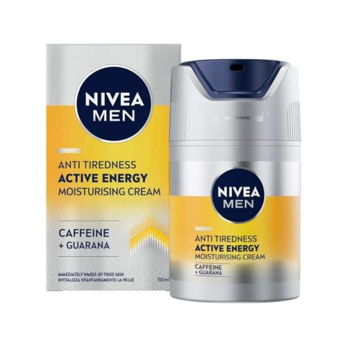 NIVEA MEN ACTIVE.ENERGY CREMA 50ML C/6
 CREMAS FACIALES