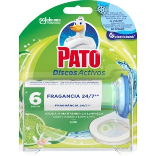 PATO W.C DISCOS ACTIVOS APAR+REC.6UD.LIMA FRESCA C/10  
 DESATASCADORES Y LIM.BAÑO