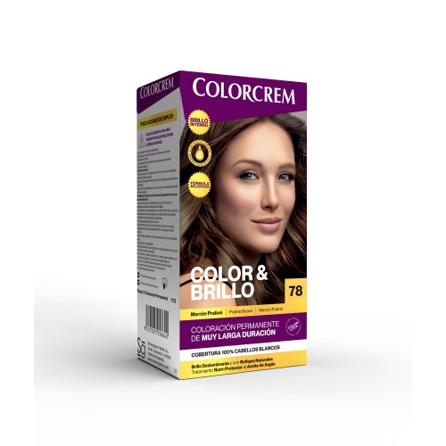 COLORCREM 78 MARRON PRALINE SG TINTES DEL CABELLO