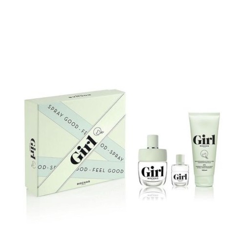 ROCHAS GIRL EDT 100 VAP+7,5+EXFOLIANTE PERFUMERIA N/C