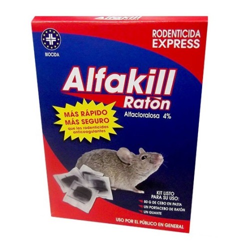 ALFAKILL RATON 200 G c/24 RATICIDAS