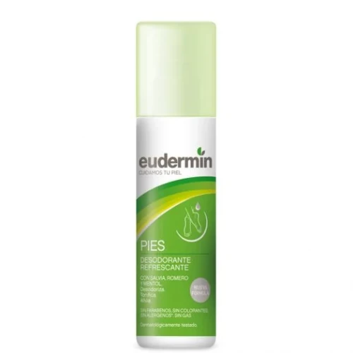 EUDERMIN PIES  DESODORANTE SPRAY 125 ML DESODORANTES CORPOR.