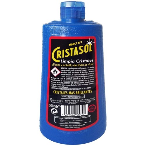 CRISTASOL LIMPIA CRISTALES 1/2 L. C/24 LIMPIACRISTALES