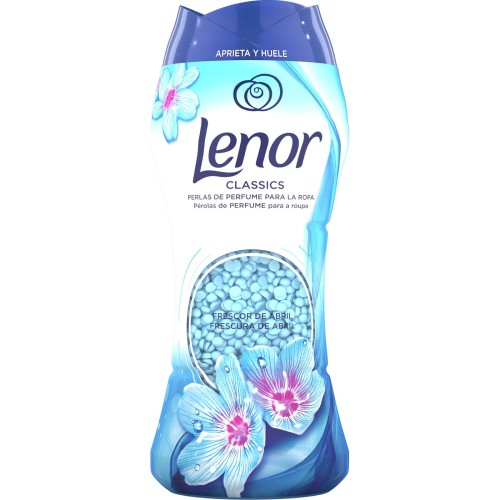 LENOR SUAVIZ.CONC.210 GR.PERLAS CLASSICS FRESCOR DE ABRIL C/6 SUAVIZANTES DE ROPA