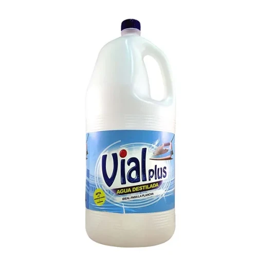 VIALPLUS AGUA DESTILADA 4L. c/3 AGUA OXIGENADA