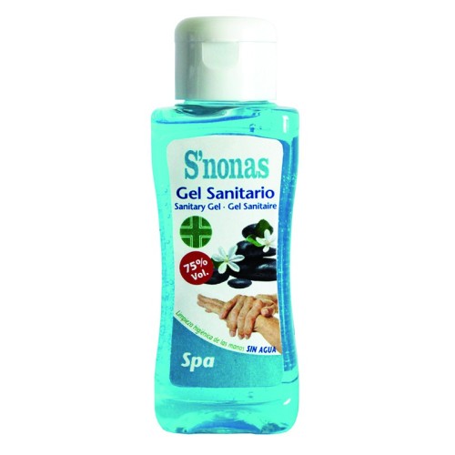 SNONAS GEL SANITARIO SPA 100 ML C/12 ALCOHOL