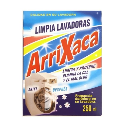 ARRIXACA LIMPIA LAVADORAS 250 ML c/10 DETERGENTES LIQUIDOS