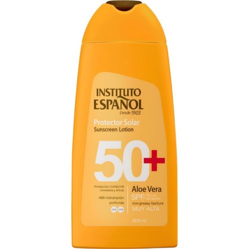 INST.ESPAÑOL PROTECT.SOLAR LOCION 300ML.ALOE VERA F-50+    
 BRONCEADORES