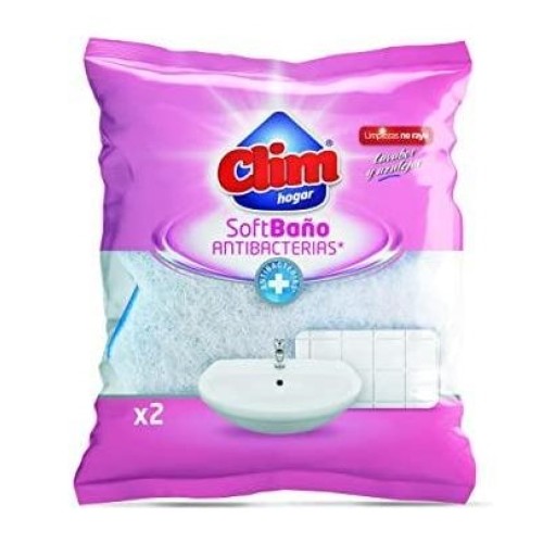 CLIM ESTROPAJO BAÑO BLANCO L-2 C/6 ESTROPAJOS