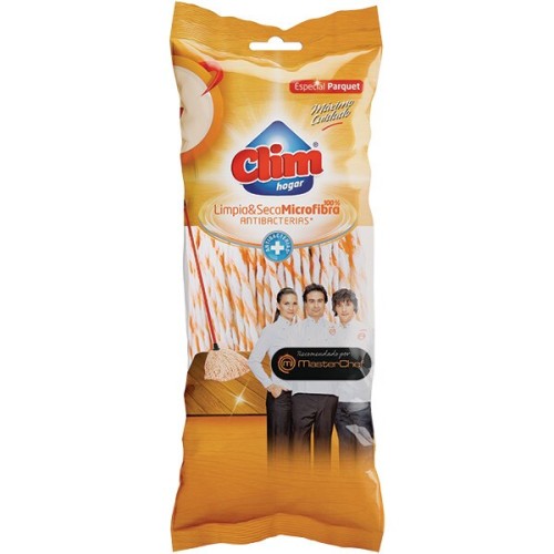 CLIM FREGONA HILO ESPECIAL PARQUET C/10 REC. FREGONA Y PALO