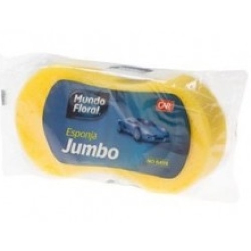 MUNDO FLORAL JUMBO ESPONJA COCHE C/11 ESPONJAS