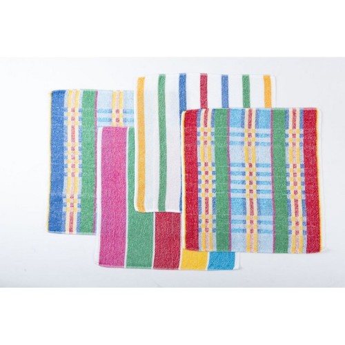 PAÑO COCINA RIZO SURTIDO C/12 BAYETAS