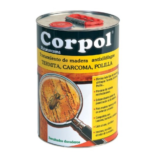 CORPOL BOTE 750ml carcoma BARNICES Y PROTECTORES MADERA