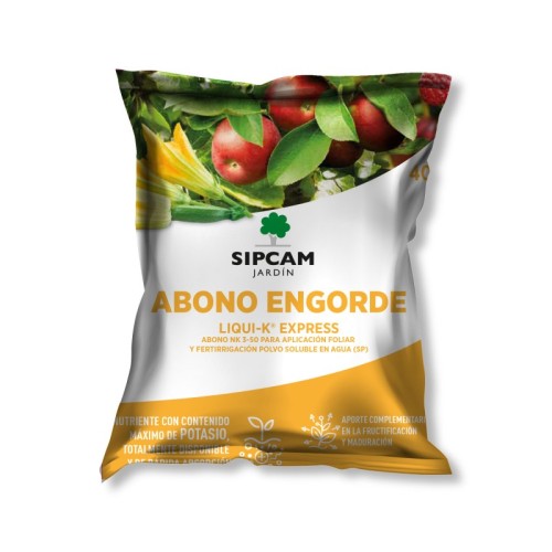SIPCAM ABONO COMPUESTO NK 3-50 LIQUI-K EXPRESS 40 GRMS JARDINERIA
