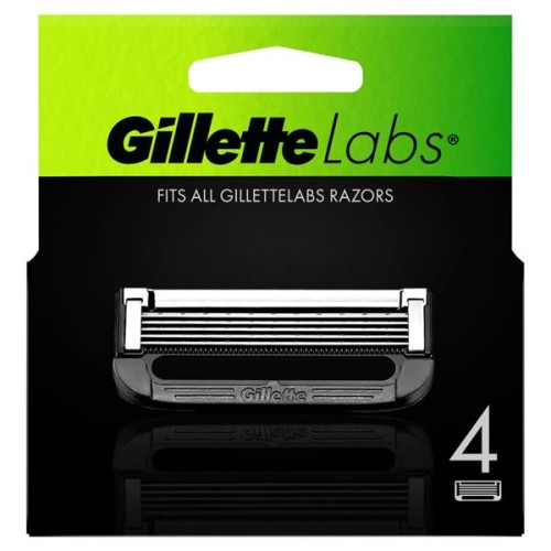 GILLETTE CARGADOR LABS MANUAL 4UD.  
 HOJAS DE AFEITAR Y CARGADORES