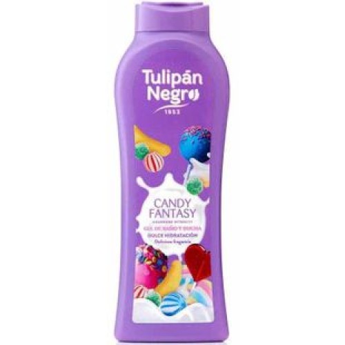 TULIPAN NEGRO GEL 650ML.CANDY FANTASY  C/12                     
 GEL DE BAÑO